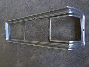 1976 Cadillac LH side marker turn signal bezel trim