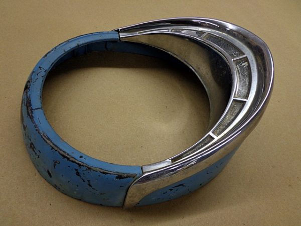 1955 Ford Fairlane fender extension eyebrow trim