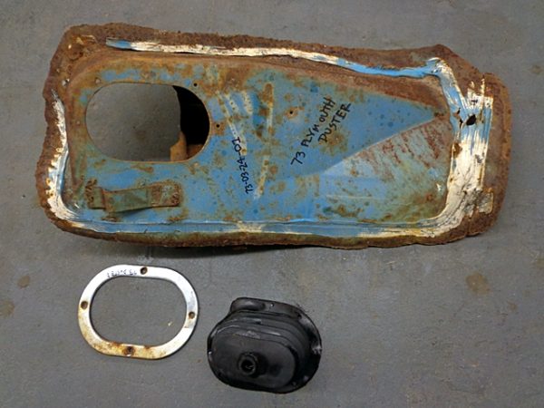 1973 Plymouth Duster factory manual shift floor hump