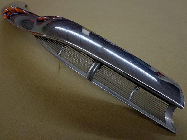 1955 Cadillac DeVille RH cowl vent molding trim