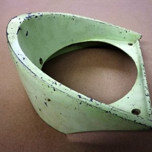 1955 Mercury Monterey LH headlight fender extension