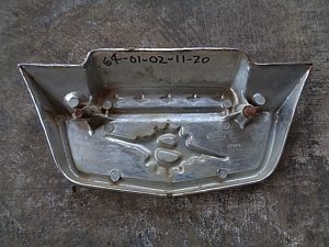 1964 Ford F100 pickup hood ornament badge OEM