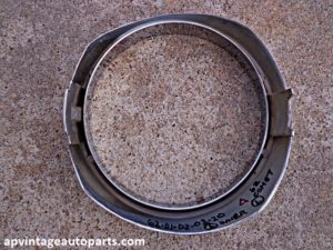 1962 Mercury Comet headlight bezel