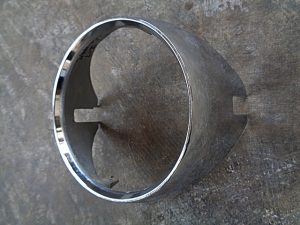 1963 Mercury Monterey LH inner headlight bezel