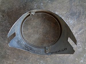 1963 Mercury Monterey LH inner headlight bezel