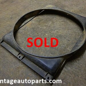 1970 MOPAR Dodge polara C body fan shroud