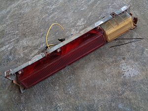 1974 Cadillac DeVille LH tail light bumper end