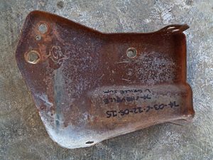 1974 Chevrolet Chevelle LH grille support bracket OEM