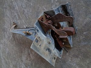 1979 Ford Thunderbird hood latch radiator support bracket