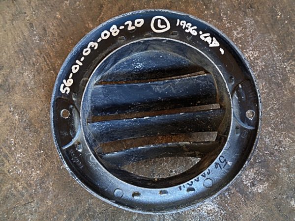 1956 Cadillac LH rear AC vent grille