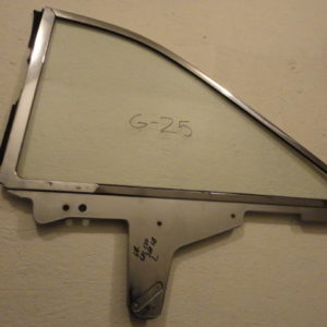 1964 Ford Galaxie 500 LH rear quarter window assembly