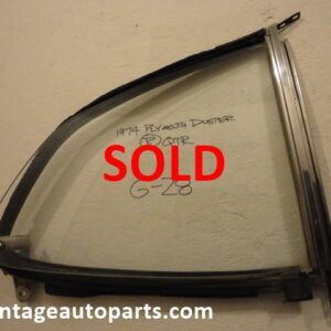 1973-1976 Plymouth Duster passenger quarter window
