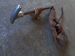 1953 54 Chrysler Plymouth emergency hand park brake. Rat Rod parts