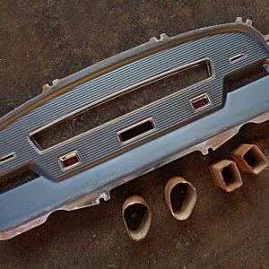 1959 Ford Fairlane speedometer inner face panel molding