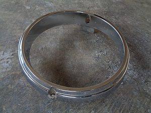 1962 Mercury Comet LH outer headlight bezel