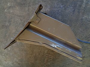 1966 Ford Galaxie dash ashtray assembly