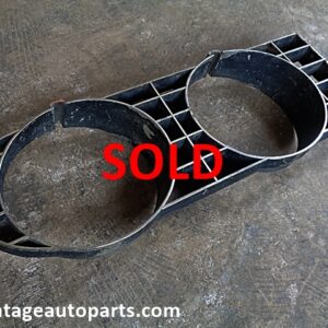 1970 Ford Torino GT RH headlight door grille bezel