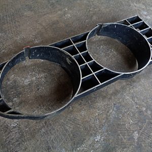 1970 Ford Torino GT RH headlight door grille bezel