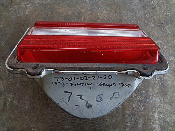 1973 Pontiac Grand Prix OEM tail light assembly