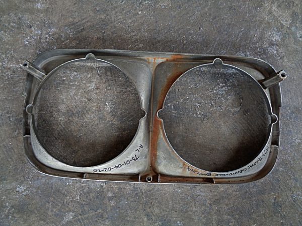 1973 Pontiac Catalina Grandville headlight bezel OEM