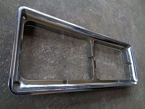 1977 Oldsmobile Cutlass RH headlight bezel