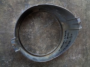 1961 Mercury Monterey LH outer headlight bezel