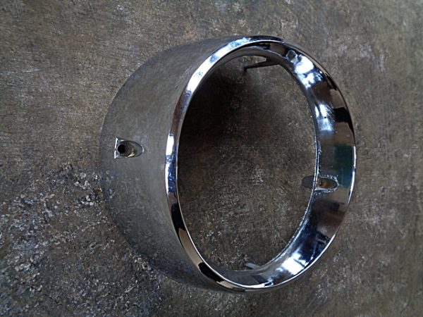 1963 Mercury Comer RH inner headlight bezel