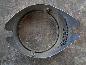 1963 Mercury MOnterey RH inner headlight bezel