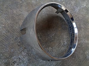 1963 Mercury Monterey RH outer headlight bezel