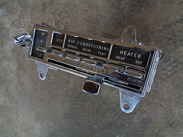 1964 Oldsmobile Dynamic 88 AC heater control assembly