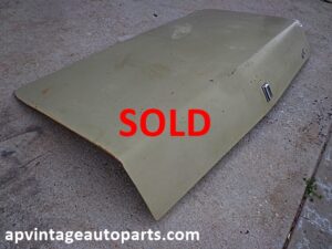 1975 Oldsmobile Delta 88 trunk deck lid