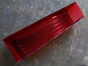 1975-1976 Mercury Marquis LH tail light lens OEM