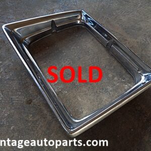 1980 Chrysler Cordoba headlight bezel