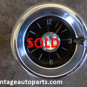 1961 Impala dash clock