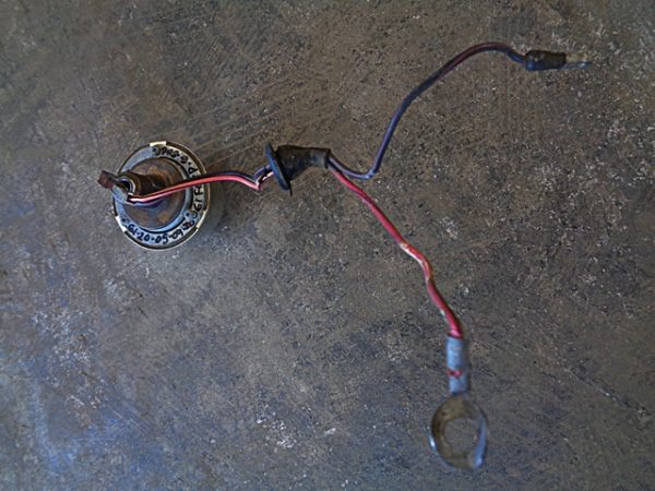 1961 Ford Galaxie 500 reverse light lamp assembly