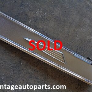 1962 Mercury Comet 4 dr sail panel lower trim