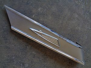 1962 Mercury Comet 4 dr sail panel lower trim