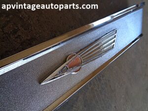 1962 Mercury Comet RH lower sail panel molding ornament