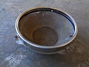 1965 Cadillac headlight bucket assembly