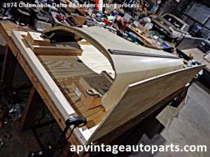 1974 Oldmobile Delta 88 fender