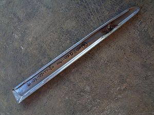 1961 Ford Galaxie RH fender lower trim molding