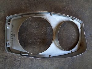 1965 Ford Galaxie headlight door bezel