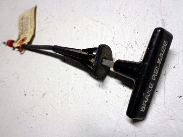 1977 1978 Chevrolet Impala emergency brake release handle