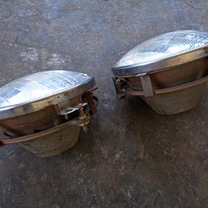 1979 International Harvester Scout headlight bucket assemblies