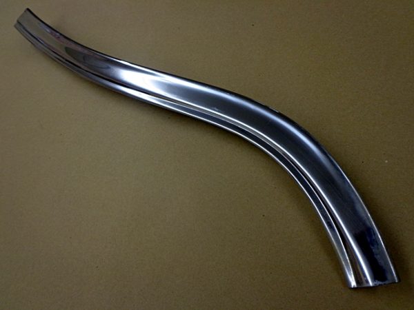1955 Cadillac RH quarter window to roof stainless molding