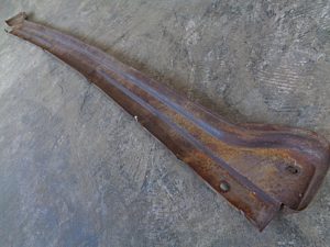 1965 Mercury Motnerey front bumper filler splash pan