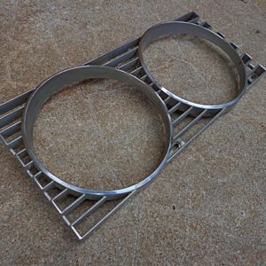 1968 Lincoln headlight door bezel