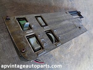 1970 Dodge Polara dash switch panel