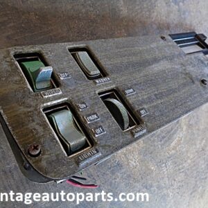 1970 Dodge Polara dash switch panel