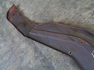 1974 Ford Elite front bumper splash pan